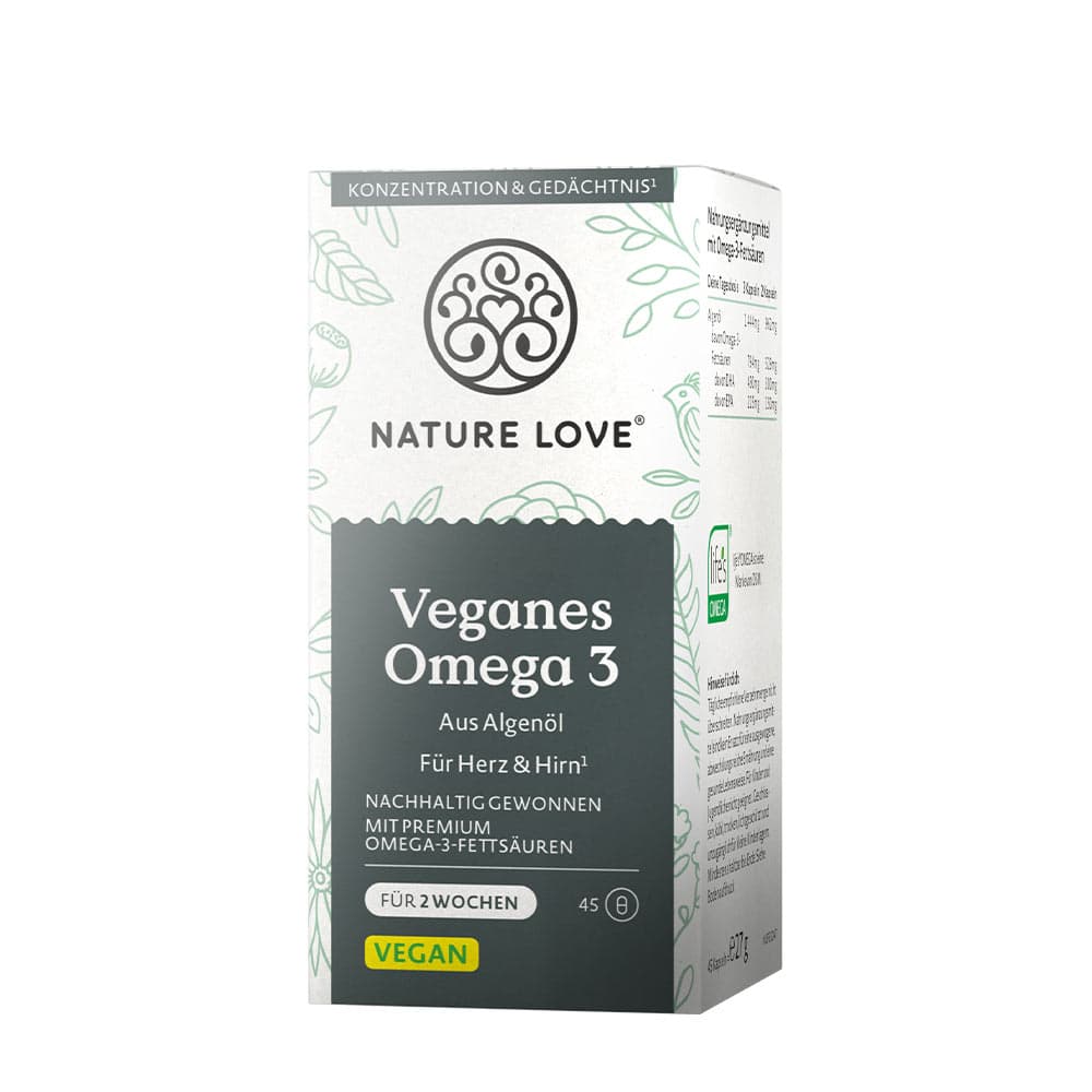 Nature Love - Vegan Omega-3 - 45 Caps