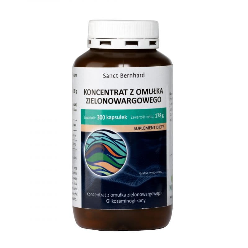 Kräuterhaus Sanct Bernhard - Green-lipped mussel concentrate - 300 Caps