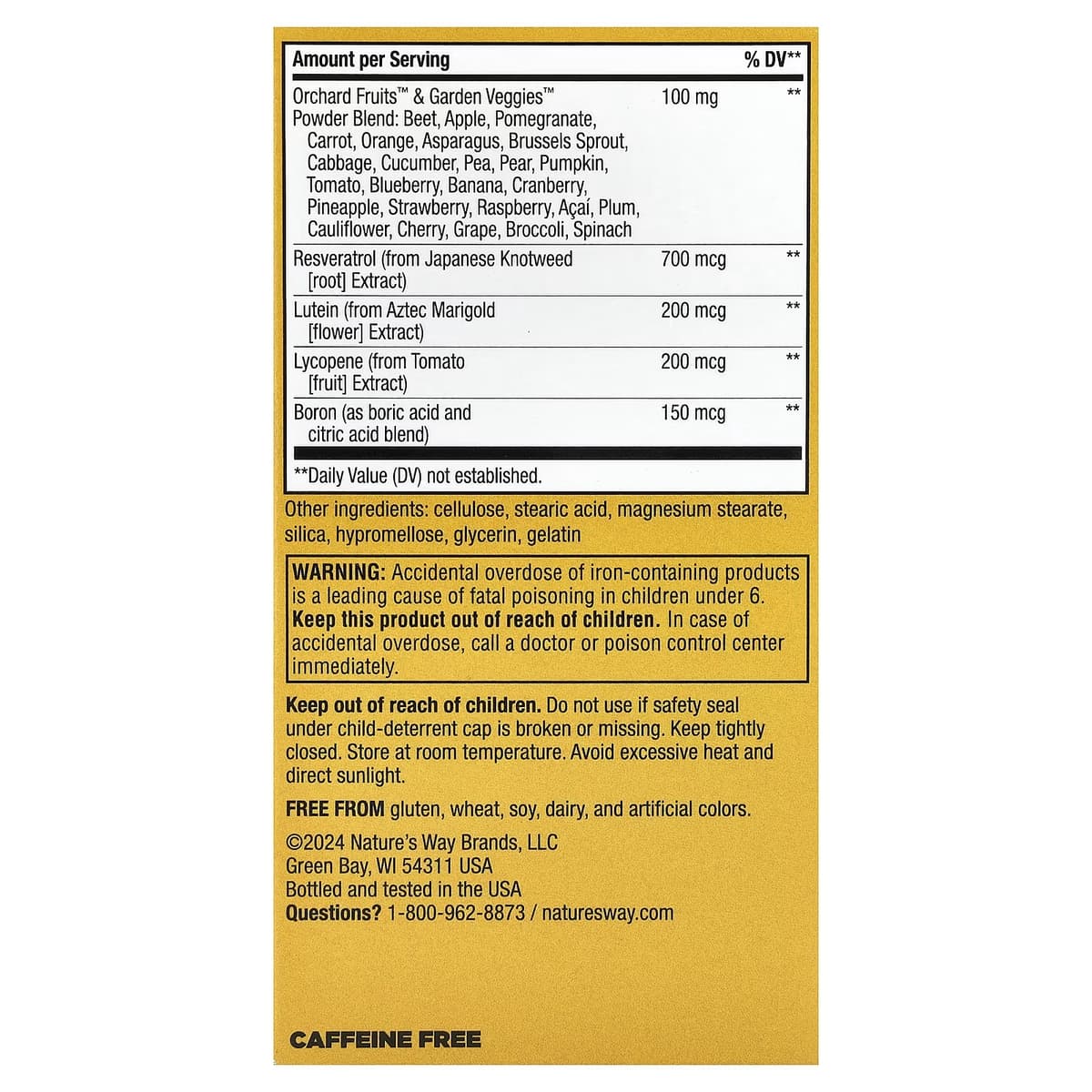 Nature'S Way - Alive! Adult Complete Multivitamin - 60 Tabs
