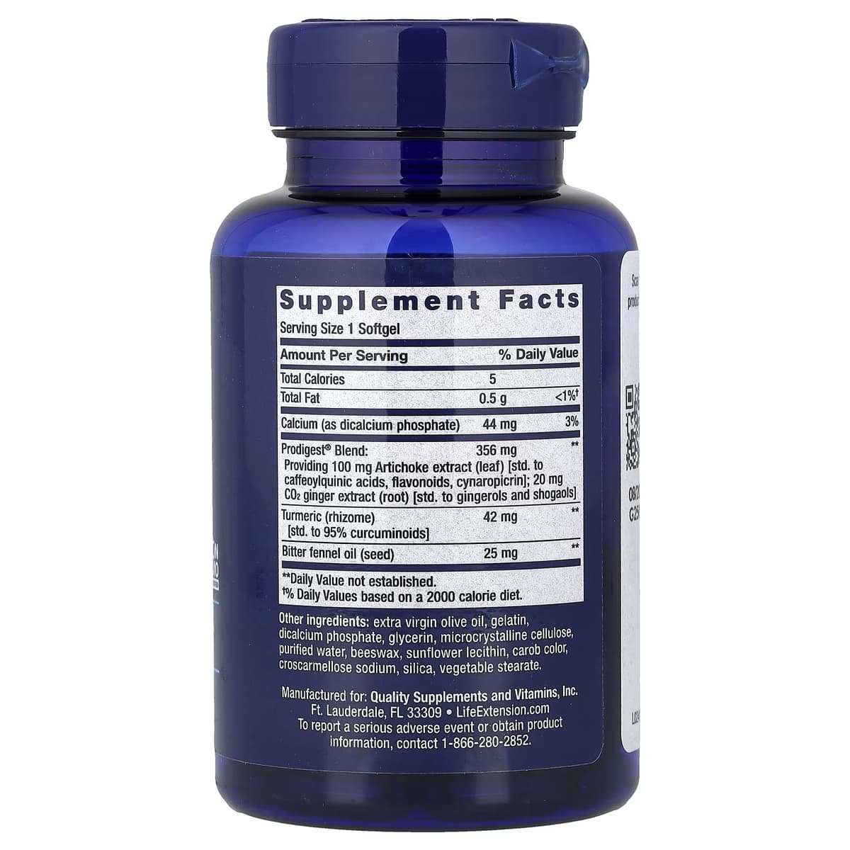 Life Extension - Bloat Relief - 60 Sgels