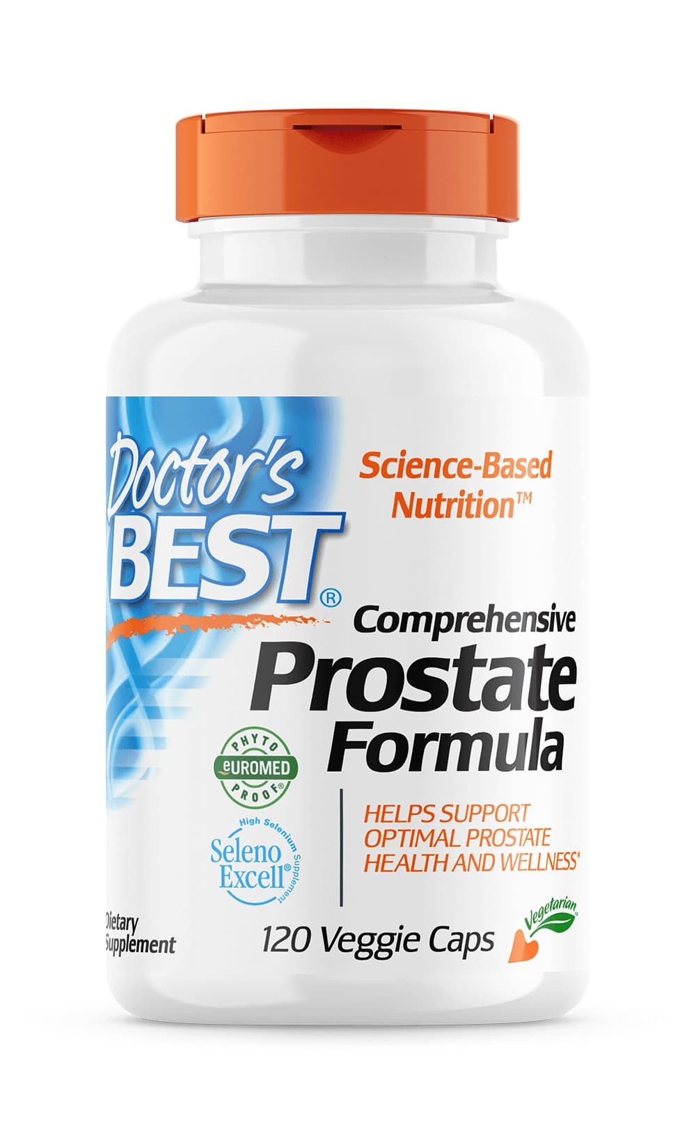 Doctor's Best - Comprehensive Prostate Formula - 120 Vcaps – Doctor's Best förpackning