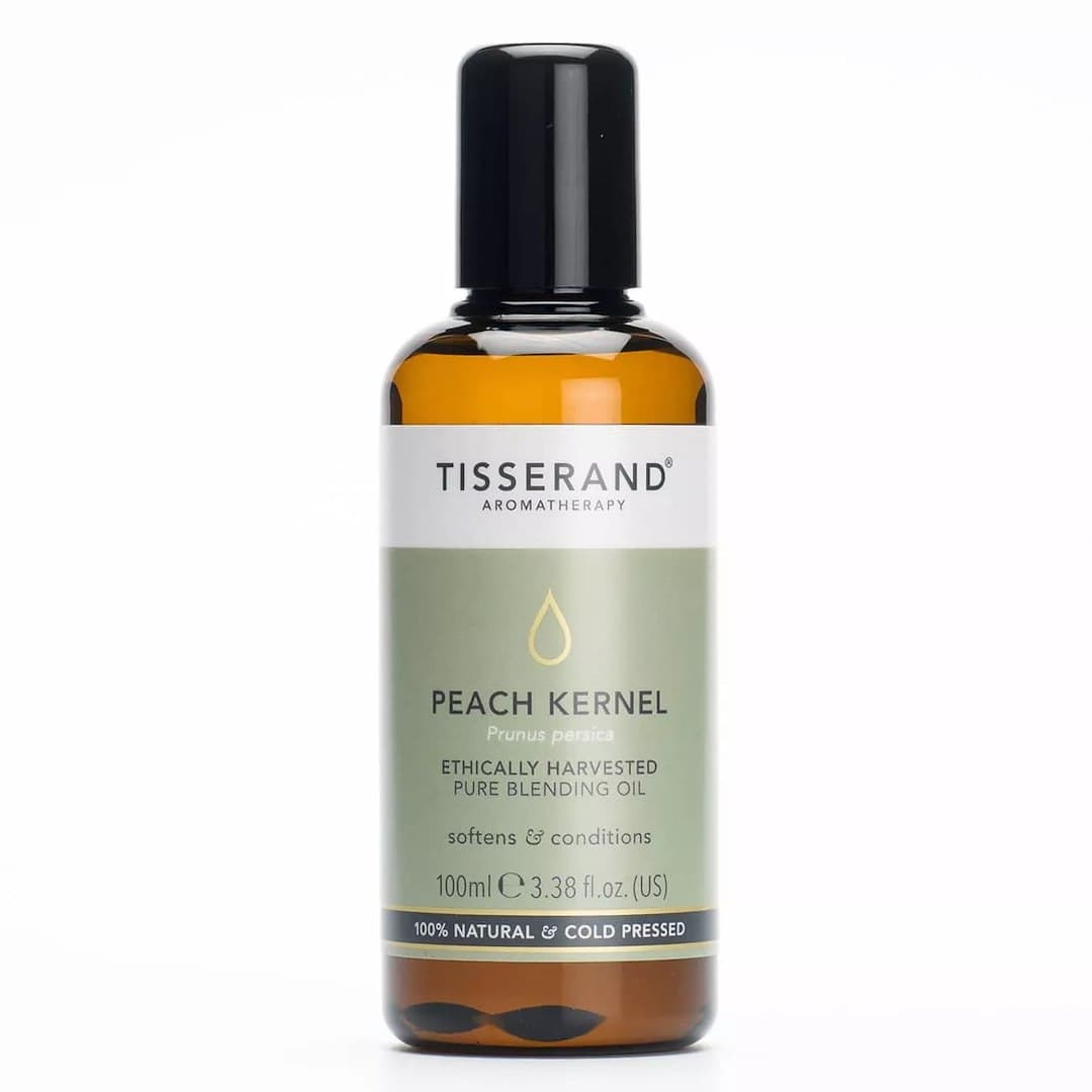 Tisserand Aromatherapy - Peach Kernel Oil - 100ml – Tisserand Aromatherapy förpackning
