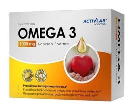 Activlab - Omega 3 - 60 Caps – Activlab förpackning