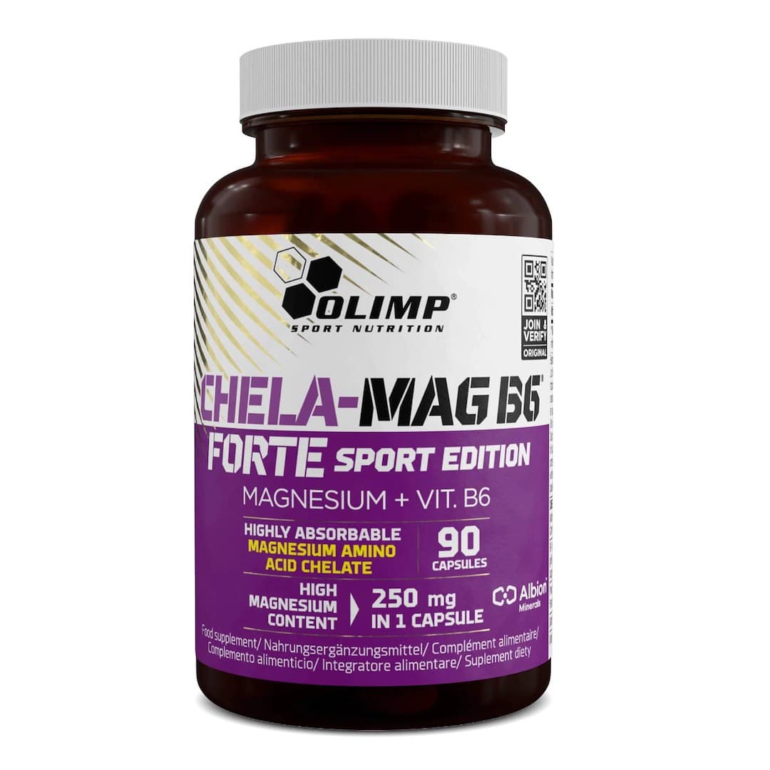 Olimp Labs - Chela-Mag B6 Forte Sport - 90 Caps – Olimp Labs förpackning