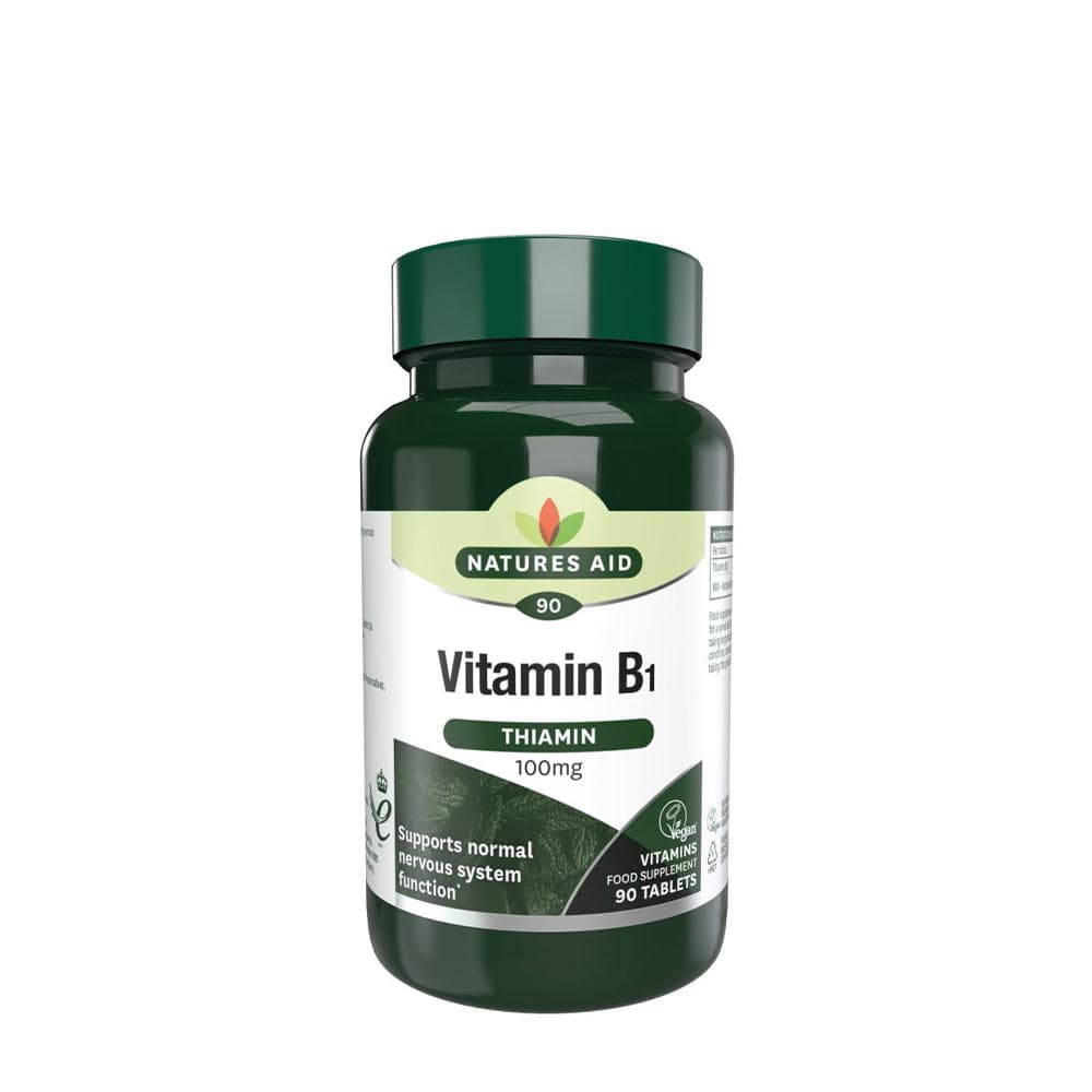 Natures Aid - Vitamin B1 - 100mg