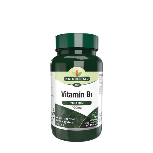 Nature's Aid - Vitamin B1 - 100 mg – Nature's Aid
