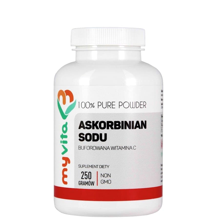 MyVita - Buffered Vitamin C Sodium Ascorbate – MyVita förpackning