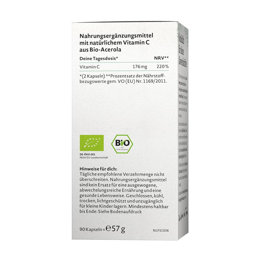Nature Love - Naturlig Vitamin C - 90 Kapsler