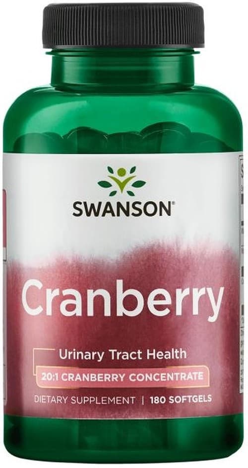 Swanson - Cranberry 20:1 Concentrate - 180 Softgels