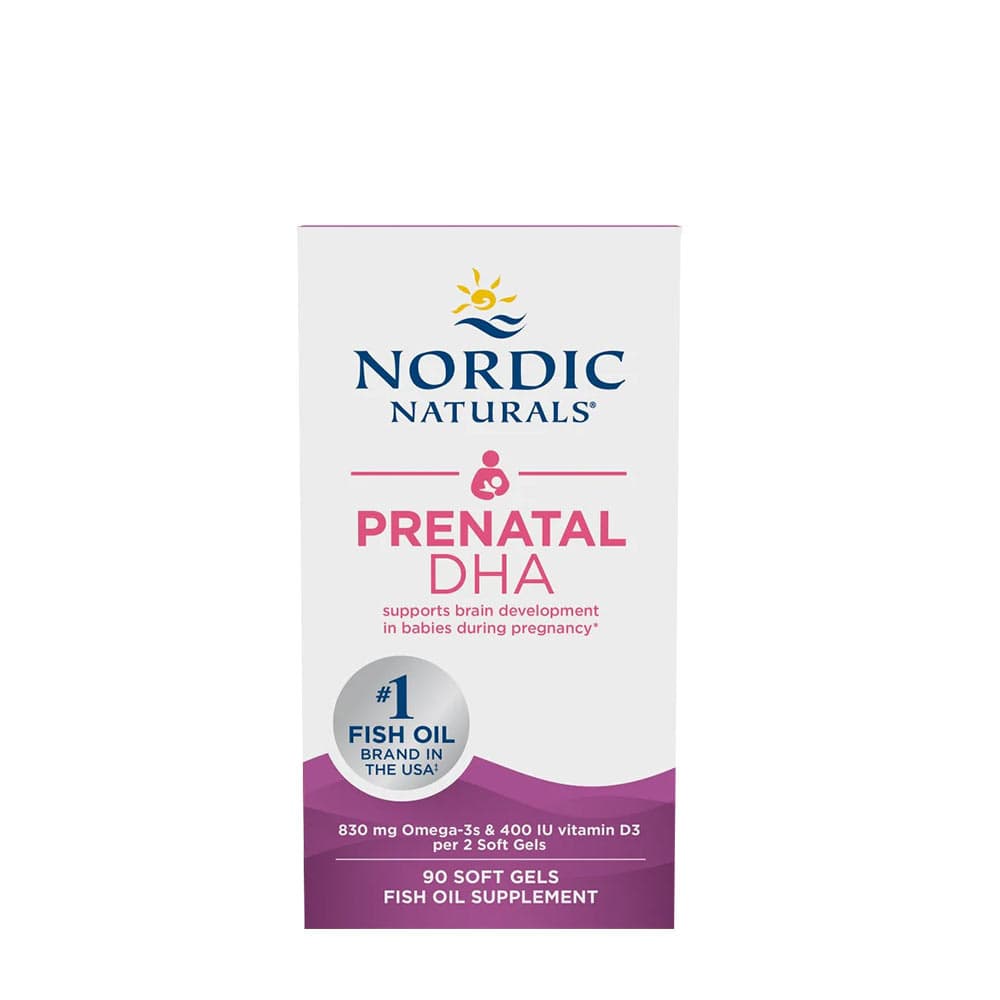 Nordic Naturals - Prenatal DHA - Omega-3 Supplement 90 Sgels