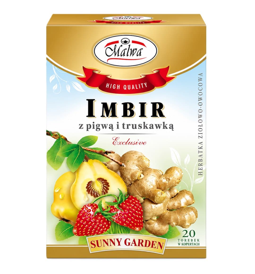 Shalva - Ginger, Quince & Hawthorn Tea 20 Sachets