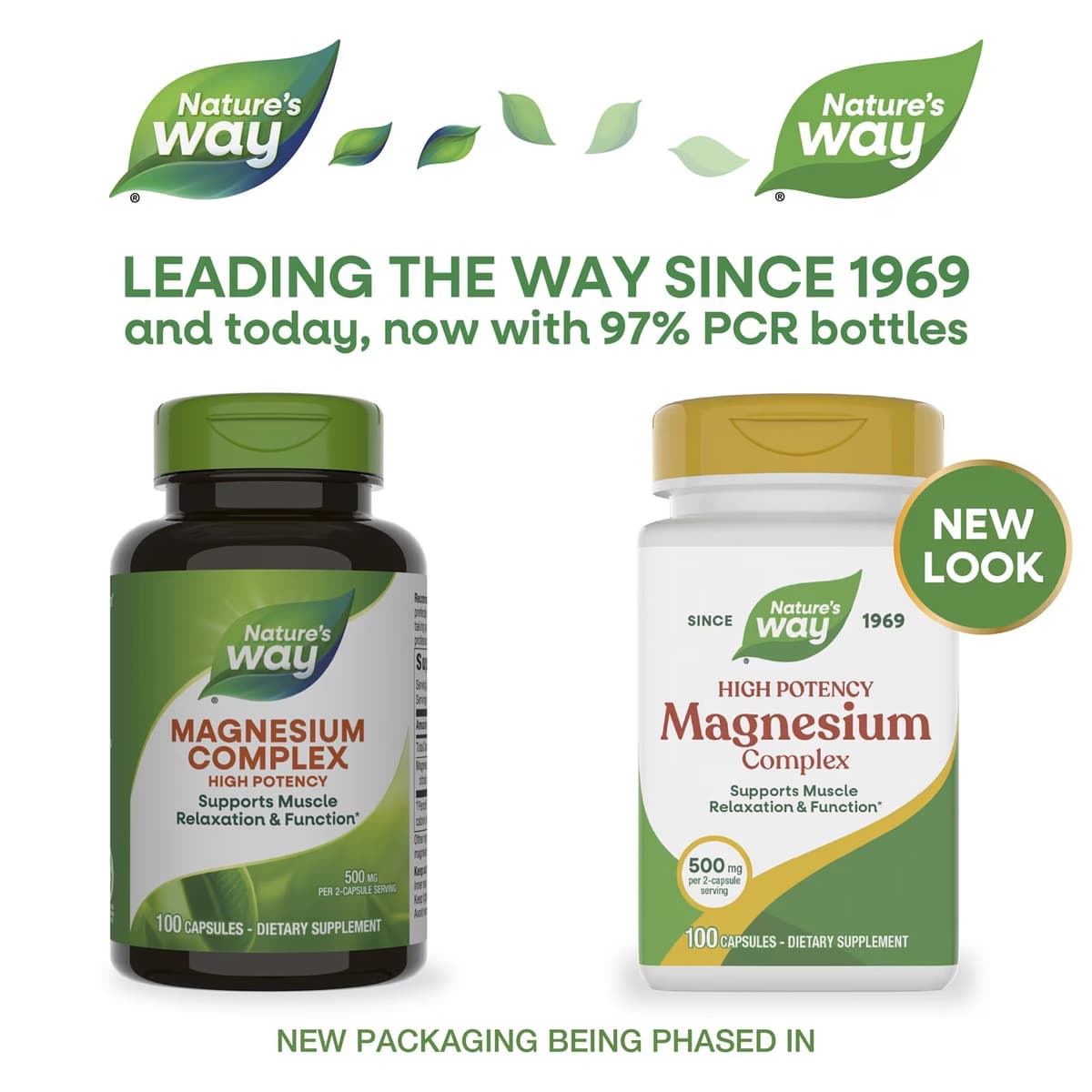 Nature'S Way - Magnesium Complex - 100 Caps