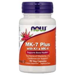 NOW Foods - MK-7 Plus With K1 & MK-4 - 90 Vcaps