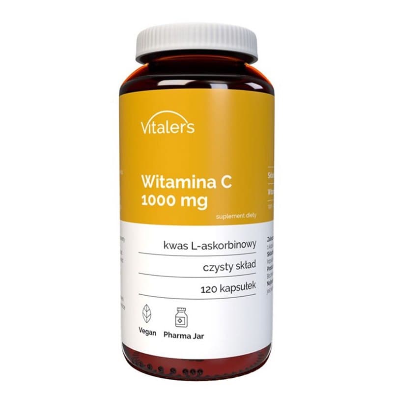 Vitalers - Vitamin C 1000 mg – Vitalers förpackning