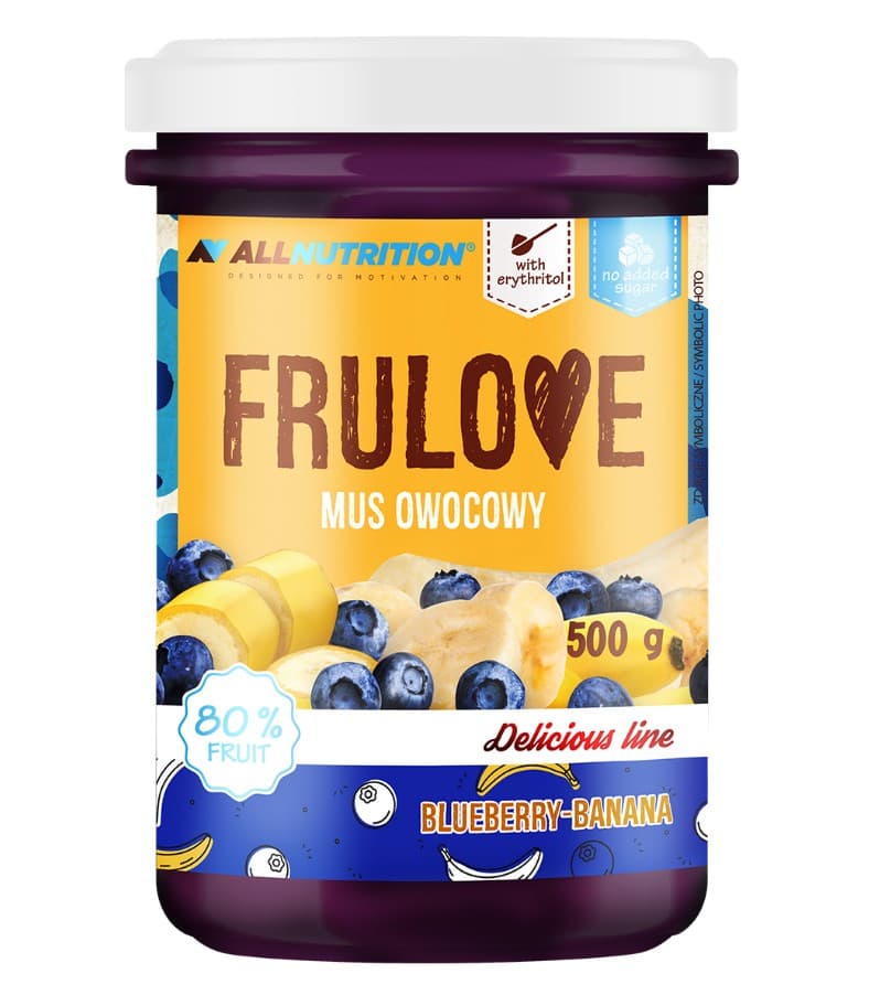 Allnutrition - Frulove Mousse - Fruit Dessert – Allnutrition förpackning