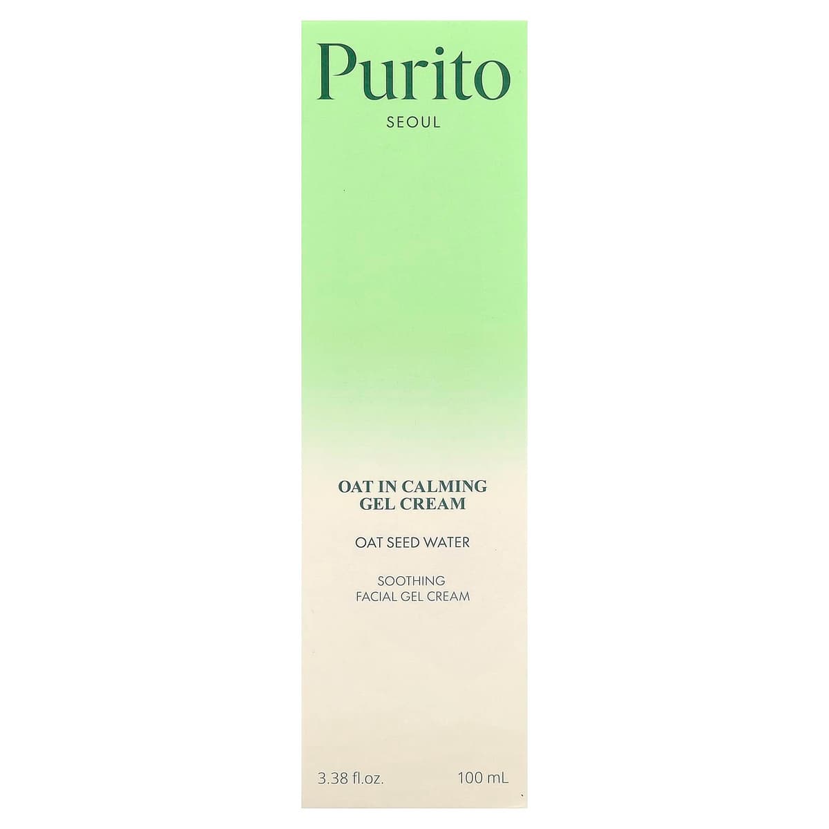 PURITO SEOUL Renewal Oat-in Calming Gel Cream 100 ml