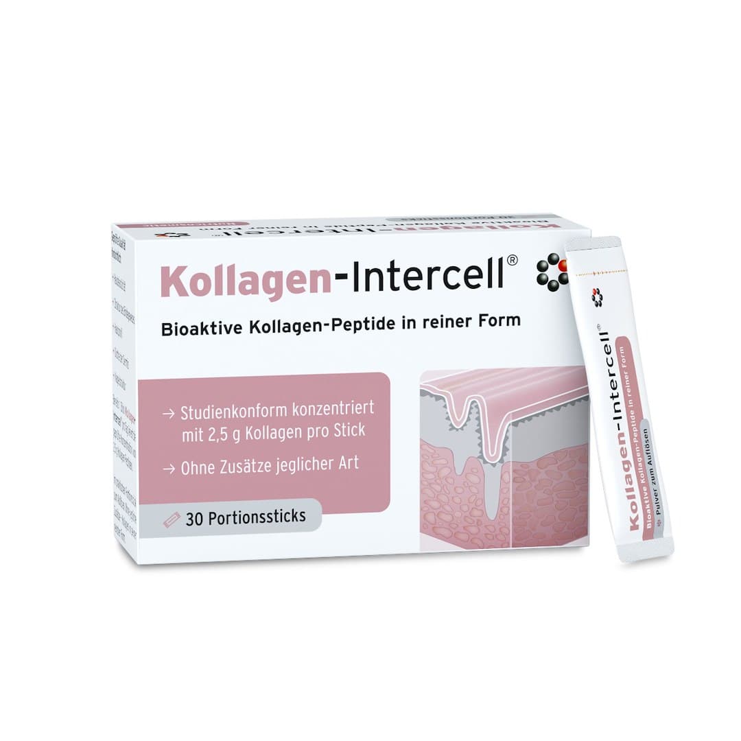 Intercell Pharma - Collagen - 30 Pcs - 30 Portionsticks – Intercell förpackning