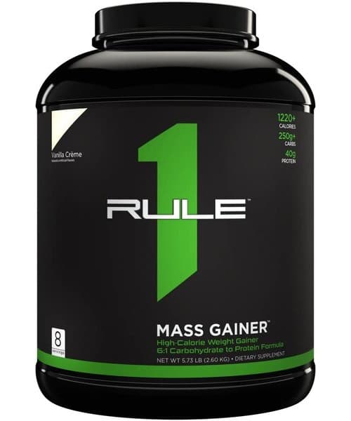 Sääntö Yksi - Mass Gainer, Vaniljikerma - 2600g – Rule One packaging