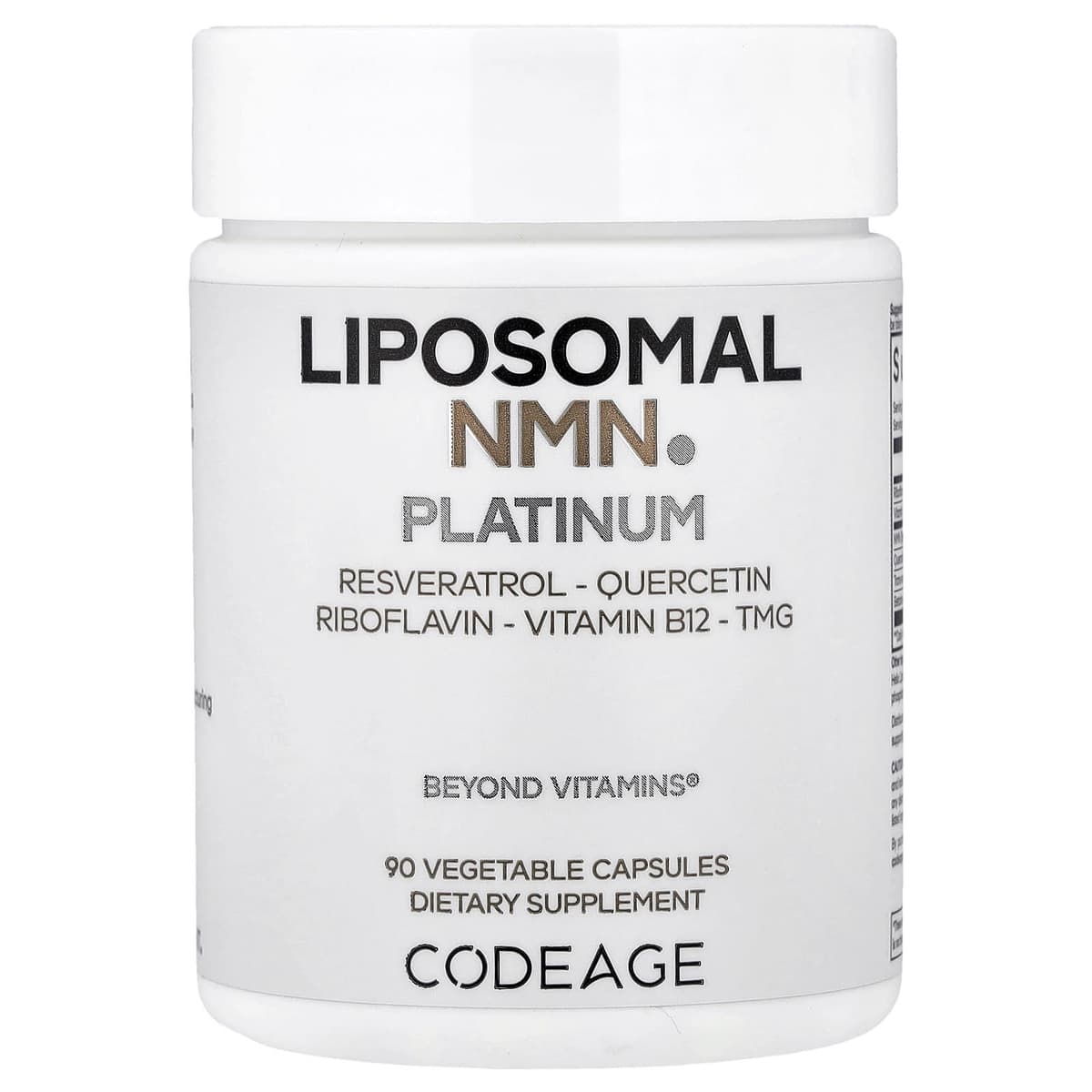 Codeage - Liposomal NMN Platinum - 90 Vegetable Capsules