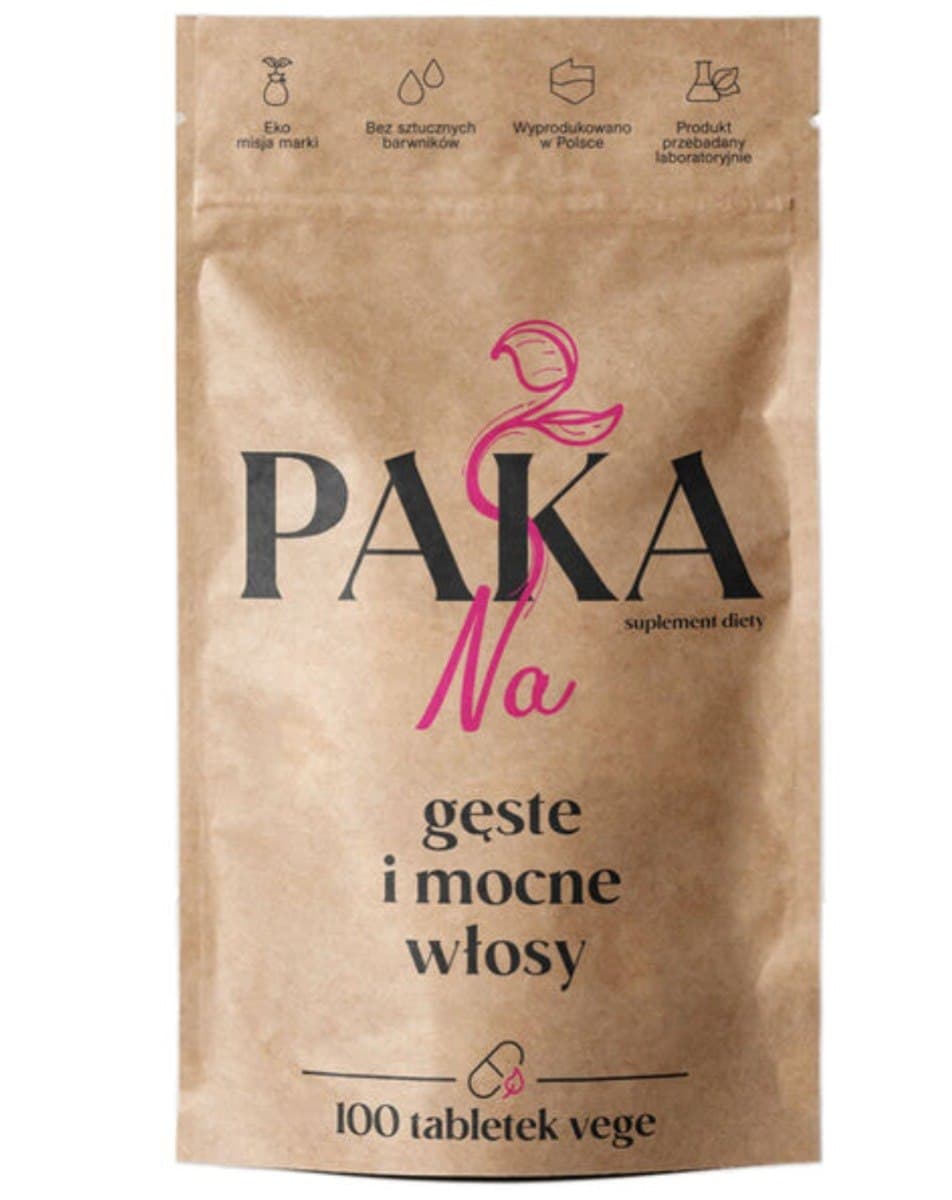 Paka Natury - Hair Supplement – Paka Natury förpackning