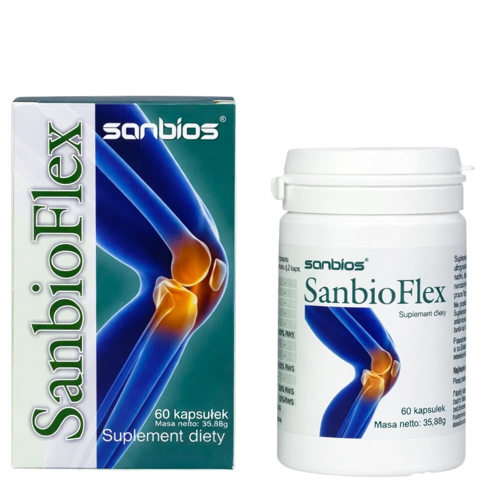 Sanbios - Sanbioflex - 60 Caps – Sanbios förpackning