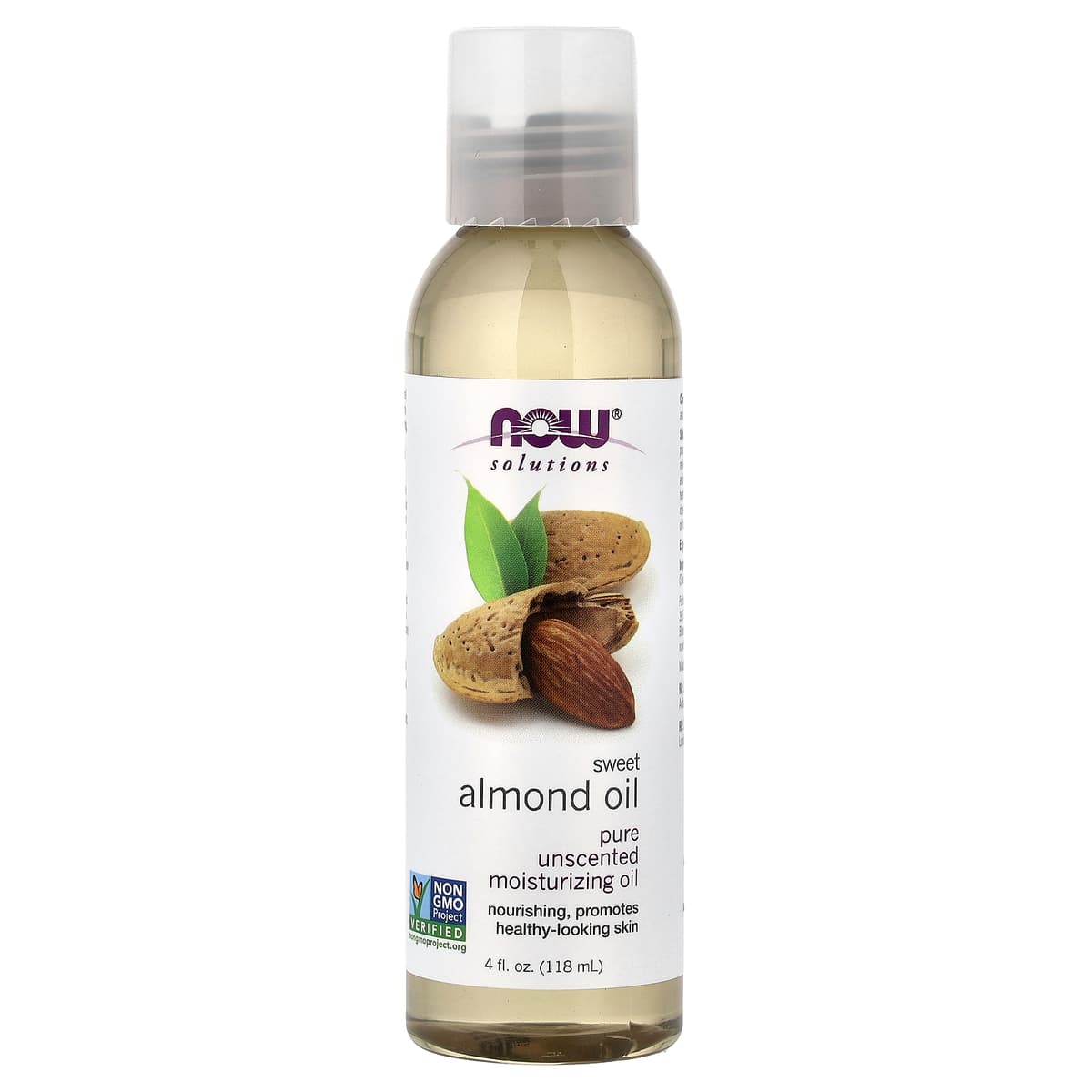 NOW Foods - Sweet Almond Oil – NOW Foods förpackning