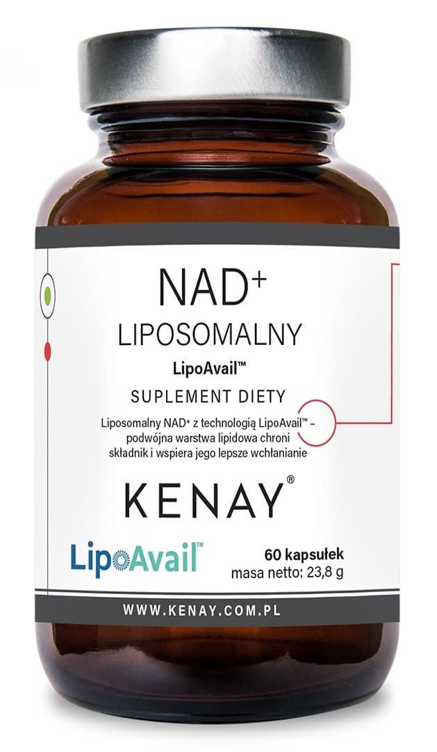 KENAY - NAD+ Liposomalny - 60 capsules – Kenay förpackning