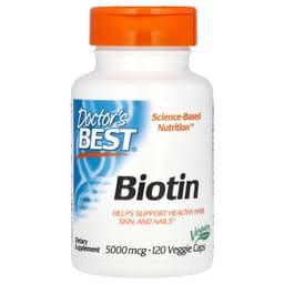 Doctor's Best - Biotin - 120 Vcaps