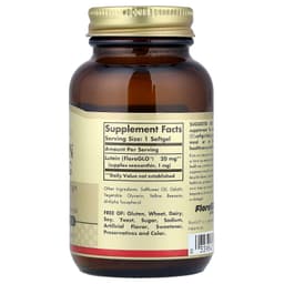 Solgar Lutein 20mg 60 Sgels