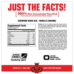 Musclemeds - Vanilla Caramel Protein Powder 2688g