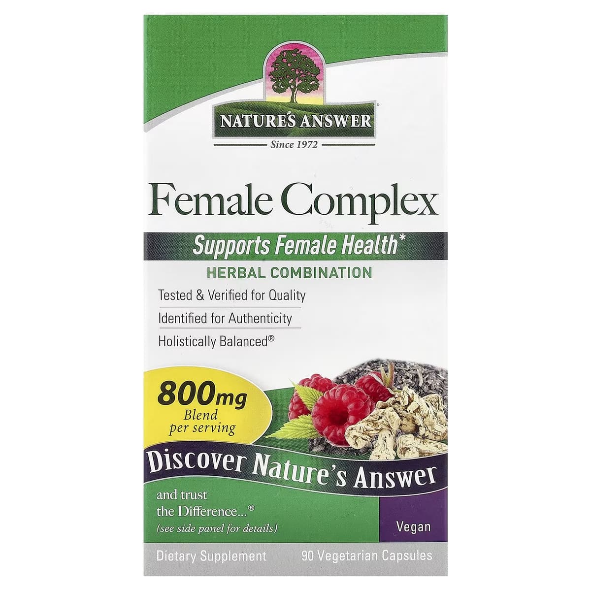 Nature'S Answer Female Complex - 90 Vcaps