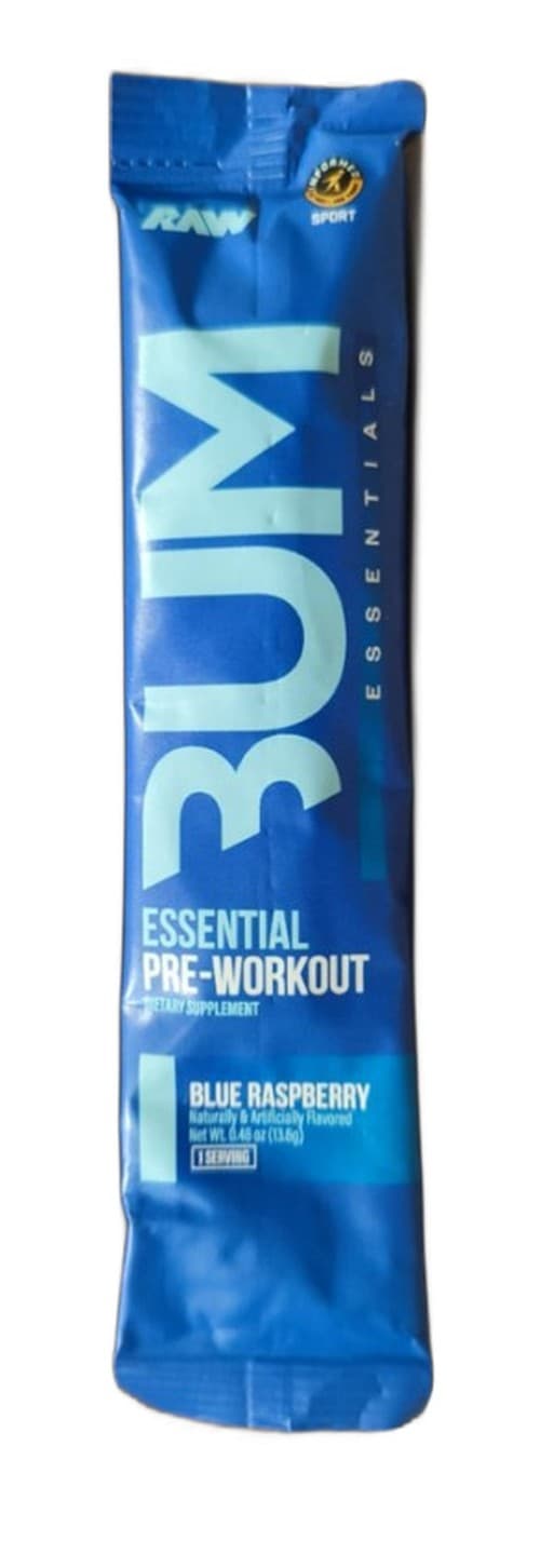 Raw Nutrition Essential Pre-Workout – Raw Nutrition förpackning