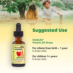 Child Life - D-vitamiini D3 - 1 fl oz