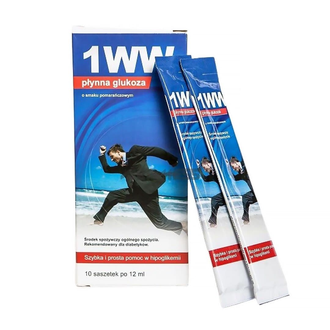 Medmess - 1WW Liquid Glucose - 10 x 12ml – Medmess förpackning