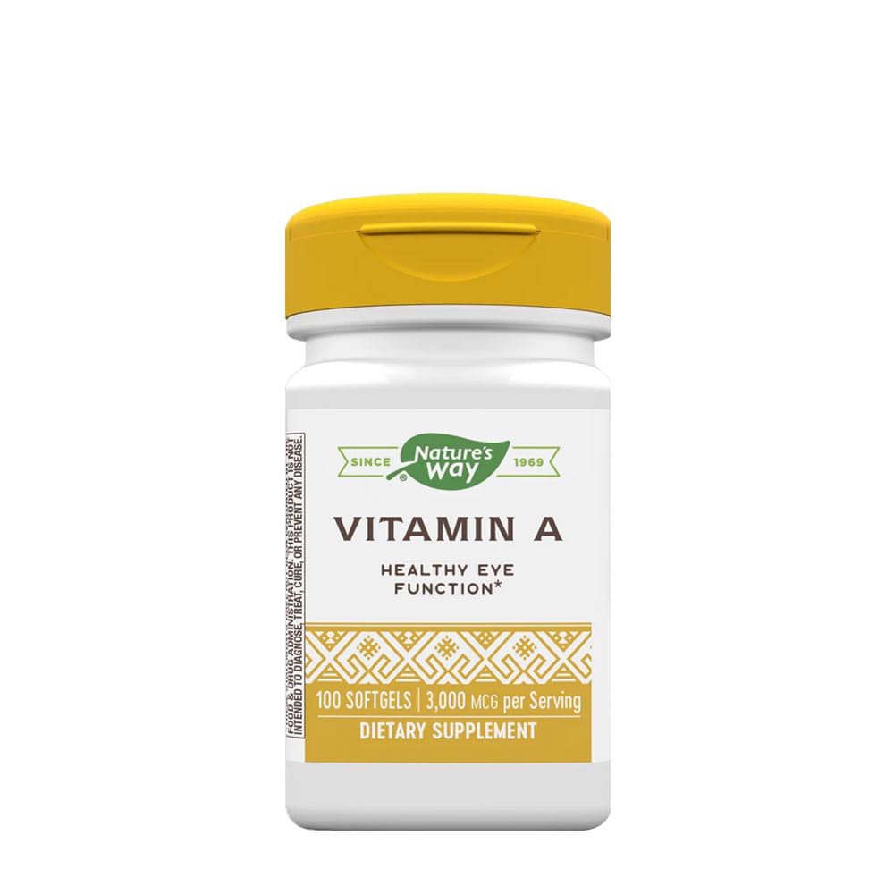 Nature's Way - Vitamin A - 100 Sgels