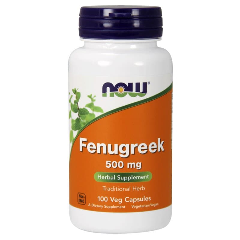 NOW Foods - Fenugreek - Herbal Support – NOW Foods förpackning