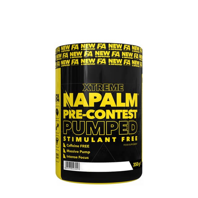 FA - Xtreme Napalm Pre-Contest Pumped Stimulant Free – FA