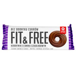 Cukry Nyskie - Chocolate Cookies Sugar-Free 120g