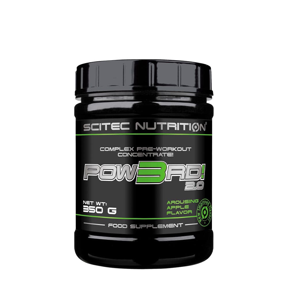 Scitec Nutrition - Pow3Rd! 2.0 - 350g – Scitec Nutrition förpackning