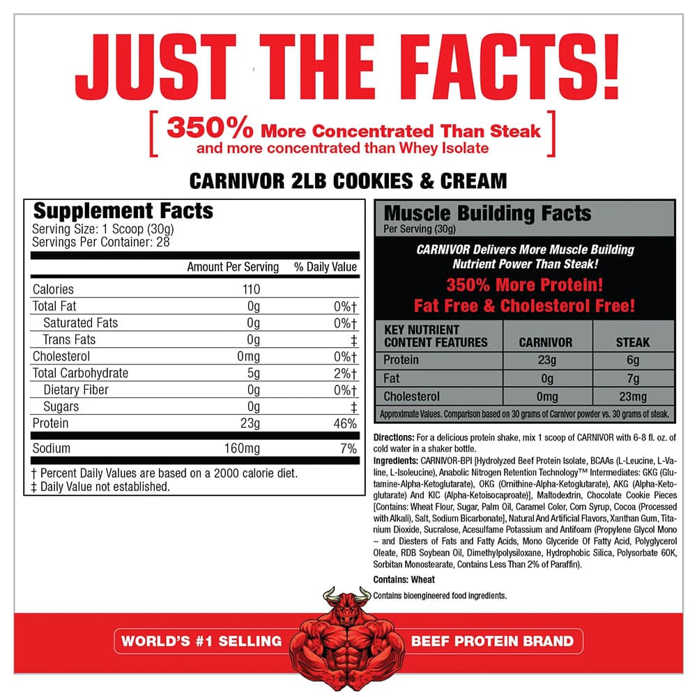 MuscleMeds - Keksin ja kerman maku - 28 annosta - 840g