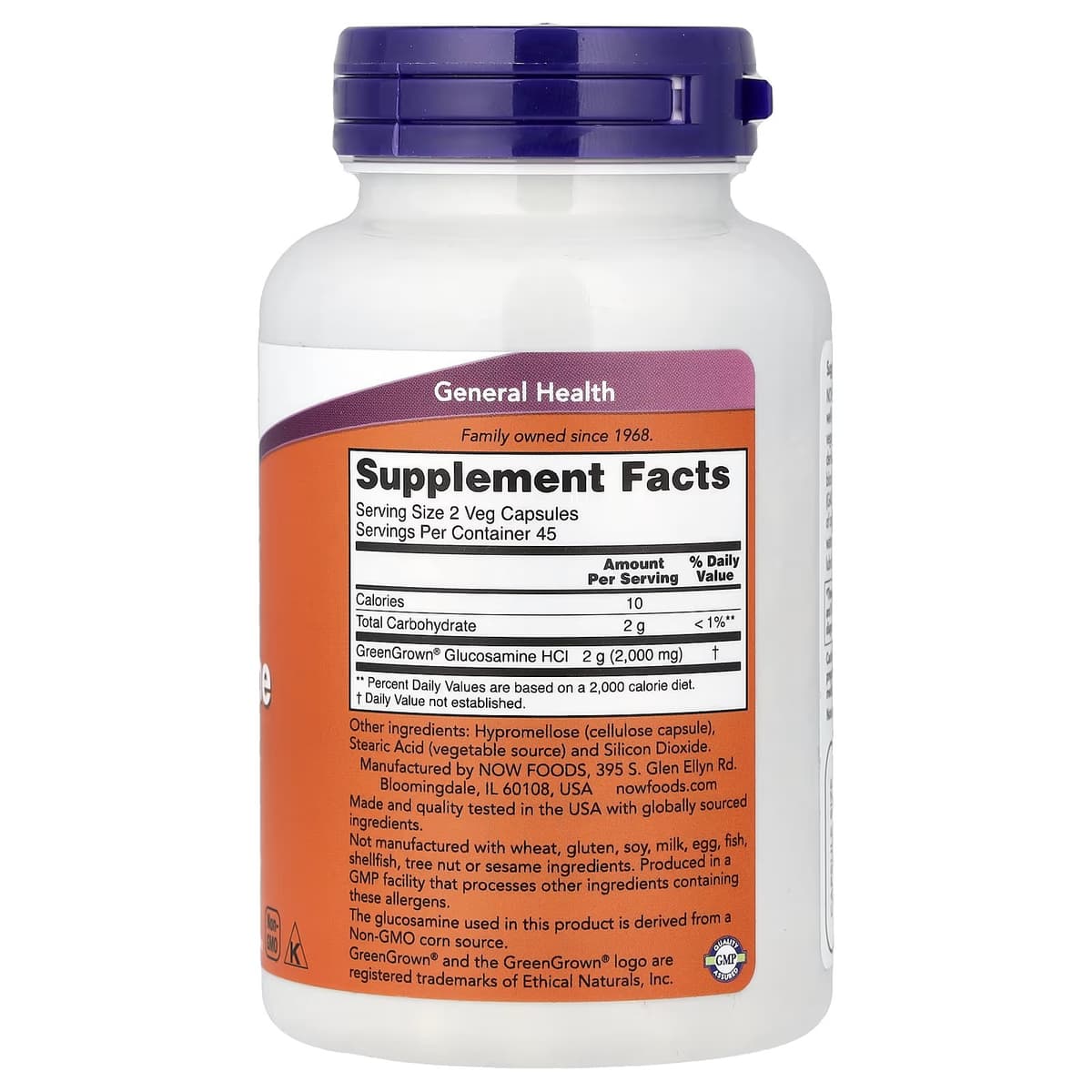 Now Foods - Glucosamine 1000 Vegetarian - 90 Caps