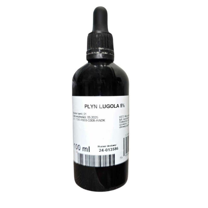 Stanlab - Lugol'S Solution 5% - 100ml – Stanlab förpackning