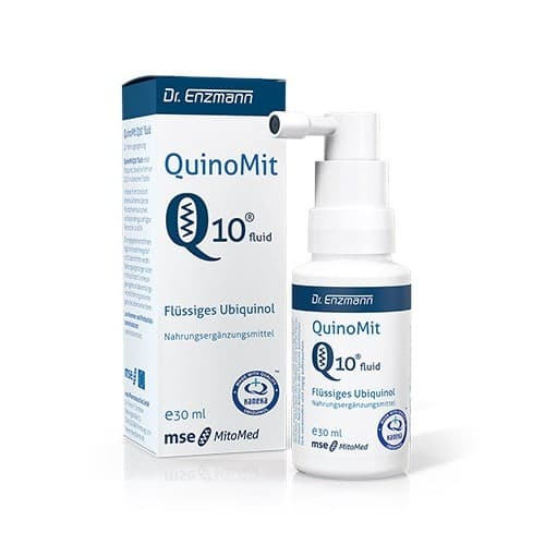 Mitopharma - Quinomit Q10 Fluid - 30ml – Mitopharma förpackning