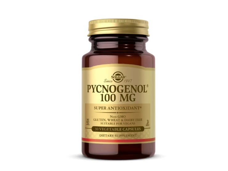 Solgar Pycnogenol 100mg 30 Caps – Solgar förpackning