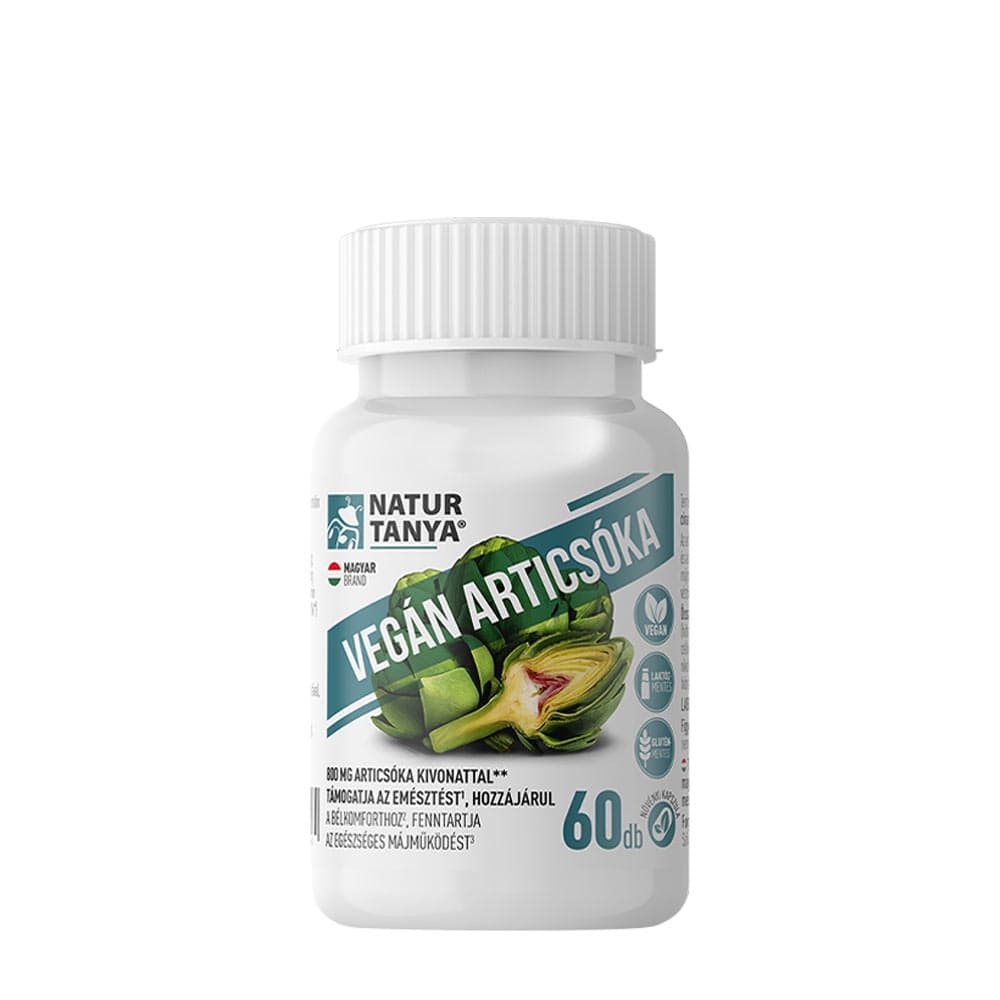Natur Tanya - Vegan Artichoke - 60 Caps – Natur Tanya förpackning