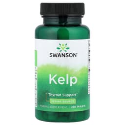 Swanson - Kelp (Thyroid Support - Iodine Source) - 250 Tabs