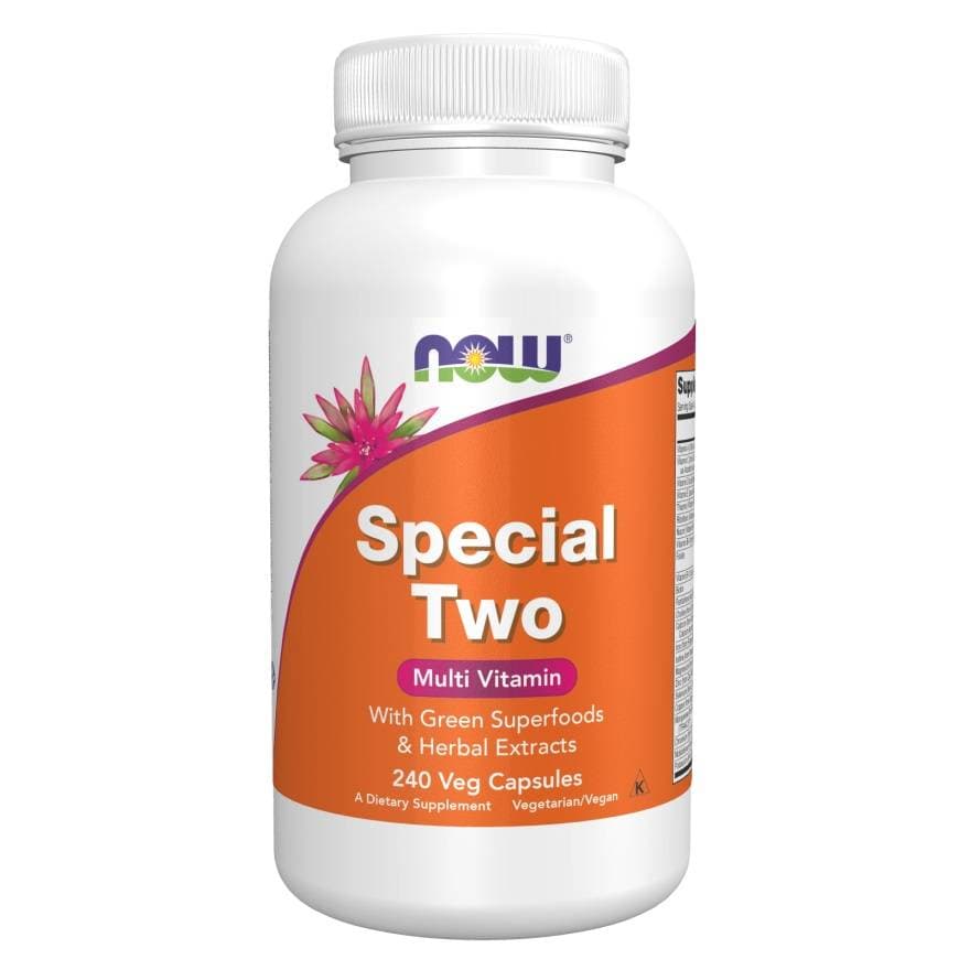 Now Foods - Special Two Multi Vitamin - 240 Vcaps – NOW Foods förpackning