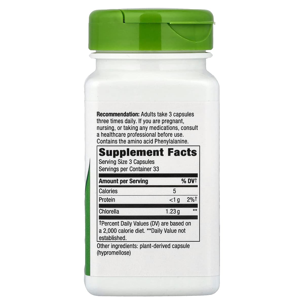 Nature'S Way - Chlorella - 100 Caps