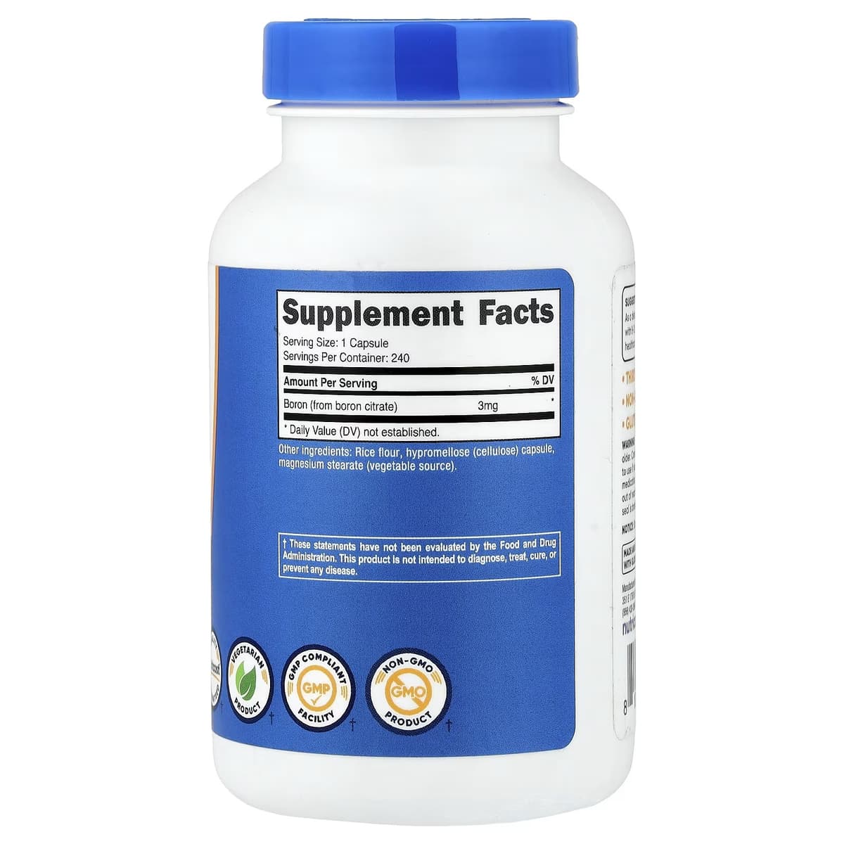 Nutricost - Boron - 240 Caps