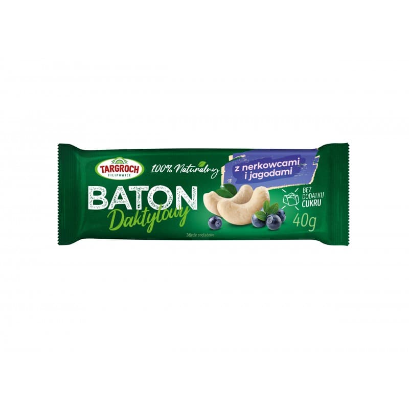 Targroch - Date Bar - 40g – Targroch förpackning